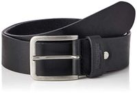 Wrangler Structured Riem Herenriem, zwart, 90, zwart.