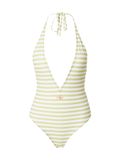 Calvin Klein Plunge One Piece Party Lime