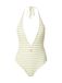 Calvin Klein Plunge One Piece Party Lime