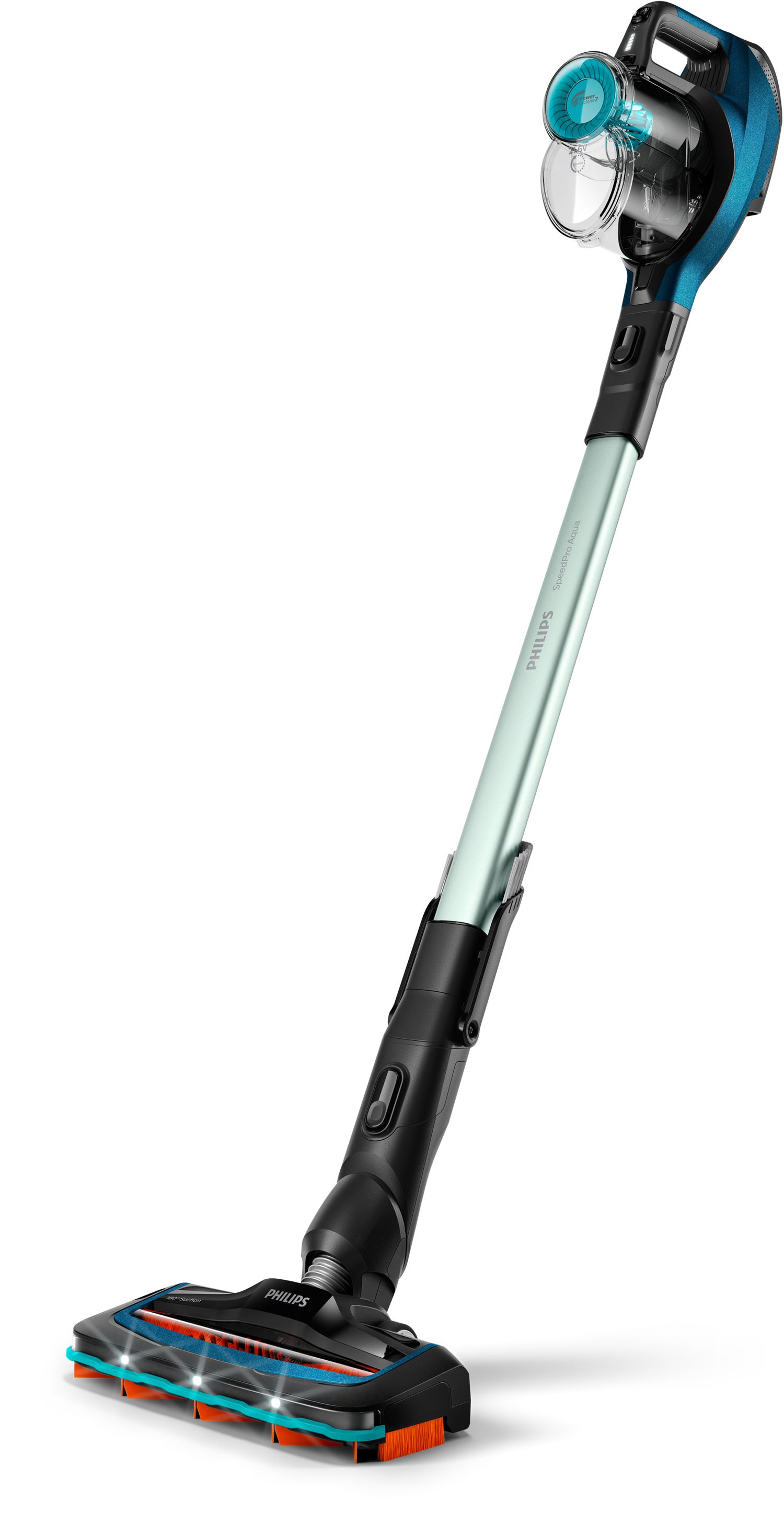 Philips FC6728/01 SpeedPro Aqua Snoerloze Steelstofzuiger met Dweilfunctie