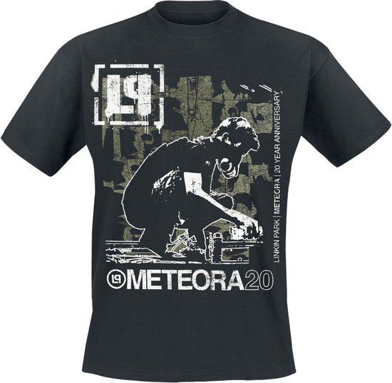 Linkin Park Drip Collage Heren T-shirt - zwart - L