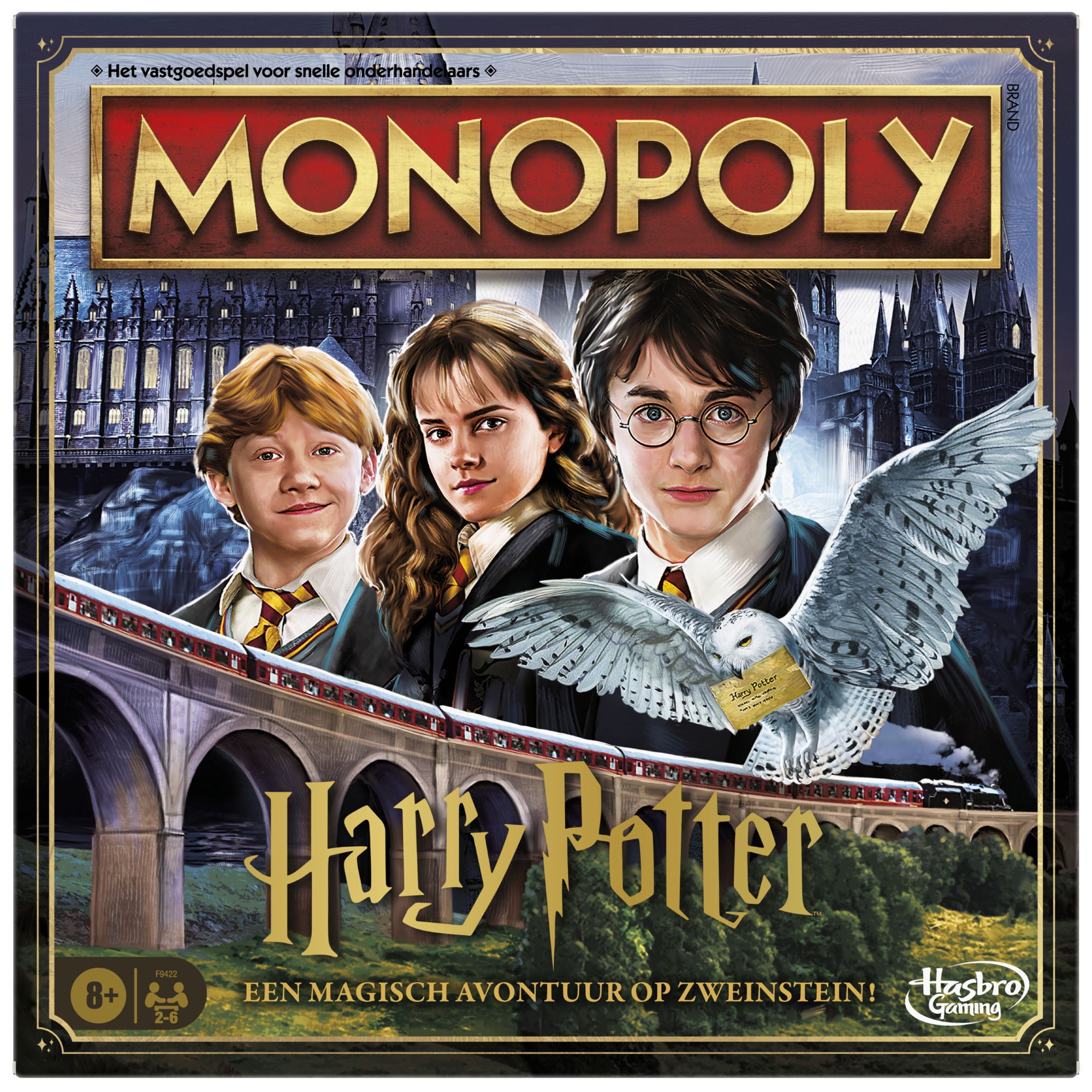 Hasbro Gaming Monopoly Harry Potter Bordspel - Economische simulatie - 8+ jaar - 2-6 spelers