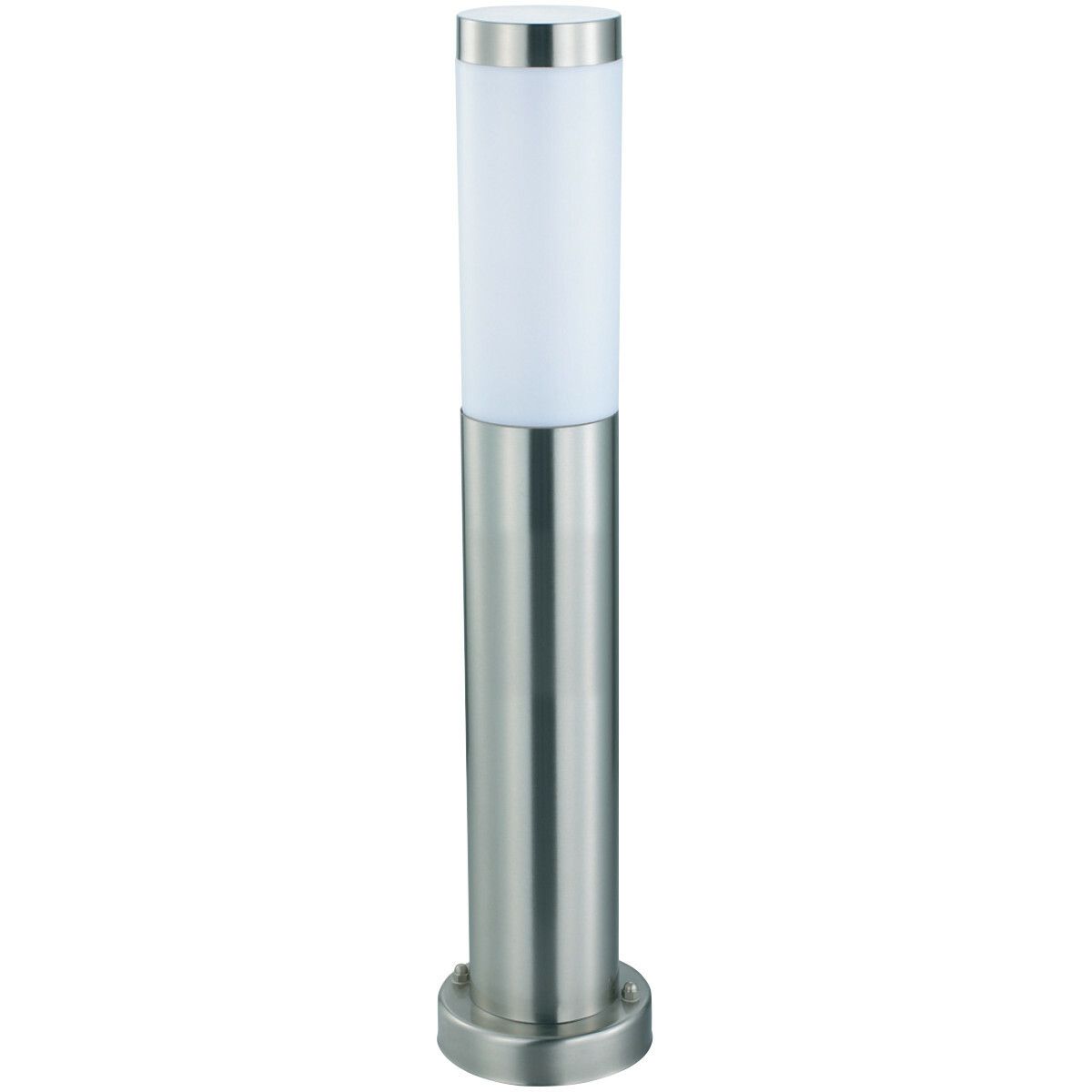 BES LED Laurea 4 - Staande Buitenlamp - E27 - RVS - Philips CorePro - Warm Wit