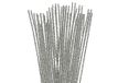 INNSPIRO Pijpenreiniger Chenille, metaal, zilver, 6 mm x 30 cm, 25 stuks