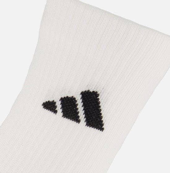 Adidas 3-Pack Sokken wit Textiel - Maat 39