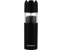 Merkloos / Sans marque Top Choice Gravity Pepermolen - Zwart - 19.5 cm - Elektrisch