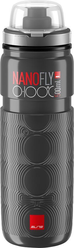 Elite Nano Fly Thermo Fles 500ml Zwart