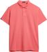 Superdry ESSENTIAL JERSEY POLO Heren Poloshirt Roze S