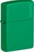 Zippo Golf Green Matte Lighter with Logo