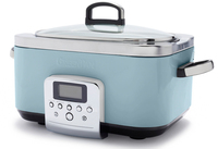 GreenPan Elite Slowcooker - 6L - Blue Haze - PFAS-vrij