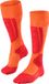 FALKE SK5 Expert Women warm dun zijde functioneel materiaal skisokken dames orange - maat 35-36