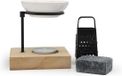 Ideas 4 Seasons Amberblokjes/geurblokjes cadeauset 3-delig - musk geur - inclusief geurbrander en rasp