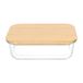 Icecat plat de conservation, verre et bambou, 1,1 l