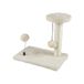 Kittenboom met speelgoed, 30 x 20 x 28 cm, ecru