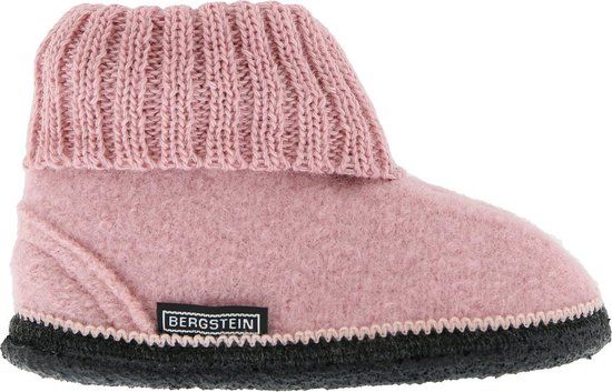Bergstein Cozy Sloffen Unisex Junior - Soft Pink - Maat 21