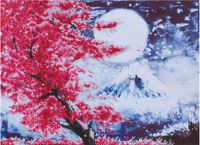 DIAMOND DOTZ® Cherry Blossom Mountain Diamond Dotz 52x38 cm