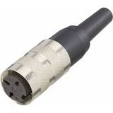 Amphenol T 3361 001 Connecteur rond Accouplement, droit Nombre total de pôles: 5 Série (connecteurs ronds): C091 1 pièce(s)