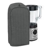 RITZ Polyester/Katoen Gewatteerde Blender Apparaat Cover, Stof en Vingerafdruk Bescherming, Machine Wasbaar, Grafiet Grijs