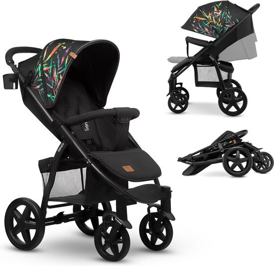 Lionelo Buggy Annet Plus Limited Editie Dream in Black