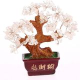 Lachineuse Feng Shui Crystal Quartz Lucky Tree 12cm