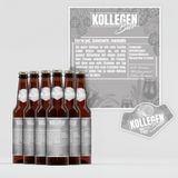 Étiquettes de bière autocollantes pour bouteilles