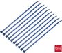 TRU COMPONENTS TC-12533352 Kabelbinder 250 mm 4.8 mm Blauw Detecteerbaar (metaal) 100 stuk(s)
