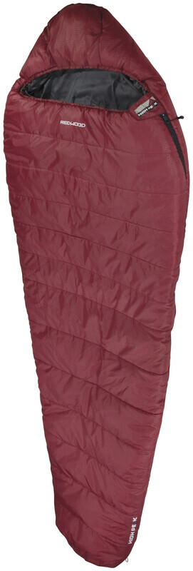 High Peak High Peak Redwood -3 L Sleeping Bag, rood Left Zipper 2023 Synthetische Slaapzakken
