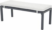 Garden Impressions Tarera sportbank 120x45 cm - donker grijs