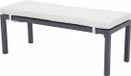 Garden Impressions Tarera sportbank 120x45 cm - donker grijs