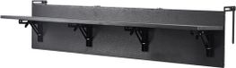 VEVOR Table de balcon table suspendue pliable 1500x300mm plastique acier inoxydable