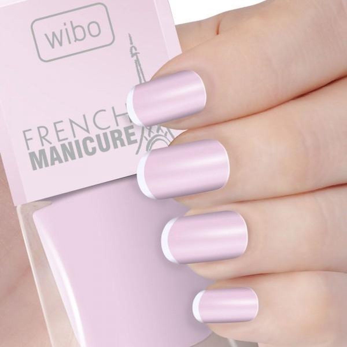 Wibo French Manicure Nagellak #4 - Lichtroze - 5901801603788