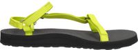 Teva ORIGINAL UNIVERSAL SLIM - Dames Sandalen - Zwart/Geel - Maat 39