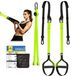 Sling trainer suspensietrainer - Instelbaar - Set met deuranker - Geschikt voor binnen en buiten - Thuis fitness
