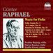 Toccata Classics Günter Raphael : Musique pour violon (CD)