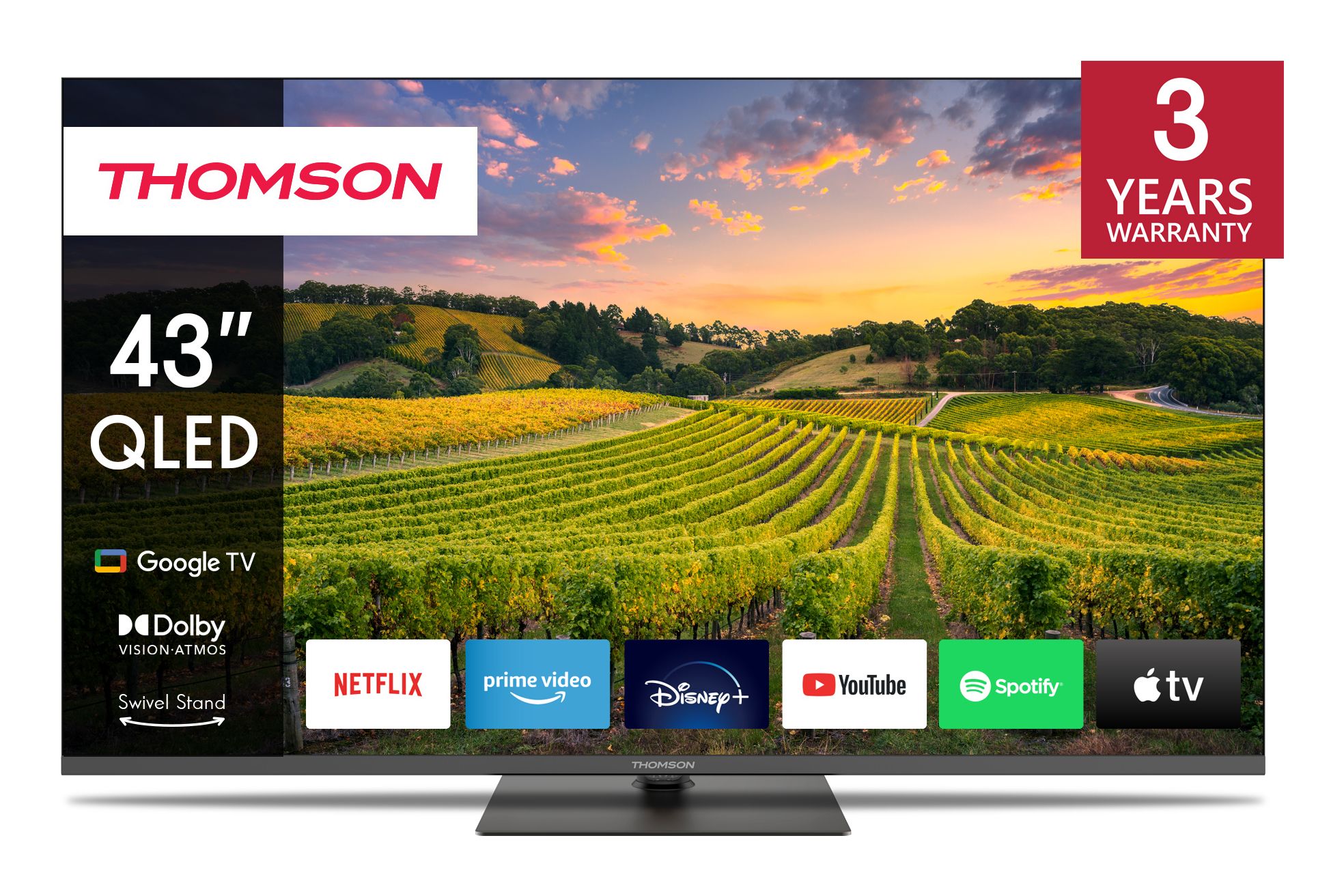 Thomson 43QG5C14 / QLED screen / 43 inch / 2024