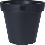 SchaduwdoekPlaza Bloempot rond 20cm antraciet