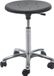 Global Tabouret d'assise Sigma Alu 50 avec roulettes - Noir