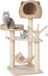 OEM Bol Kattenboom met Hangmat en Krabpalen - 121 cm Hoog Multifunctionele Klimtoren