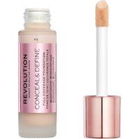 Revolution Makeup Revolution Conceal & Define Foundation F3 Unisex 23ml Lichtbruin