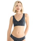 Sloggi Zero Feel Bralette padded 20 - naadloze Bh - Comfortabele Bh top zonder beugel of sluiting - Schijnt niet door - L