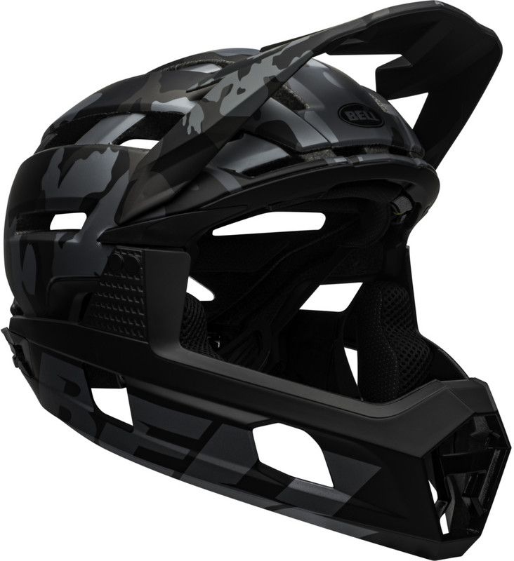 Bell Super Air R MIPS Helm, matte/gloss black camo
