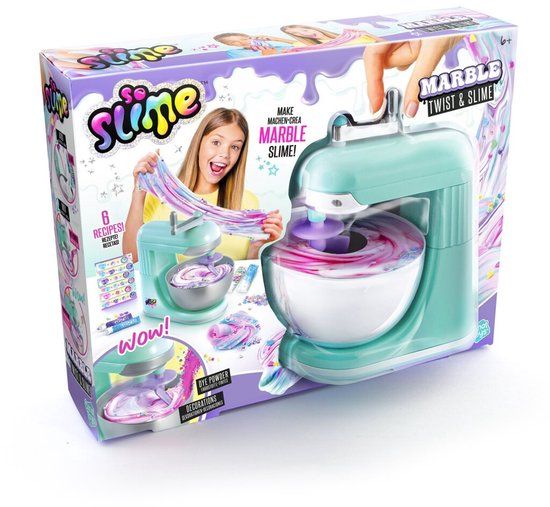 So Slime Marble Twist & Slime - Slime Mixer Twist - Groen - Verkrijgbaar in diverse kleuren