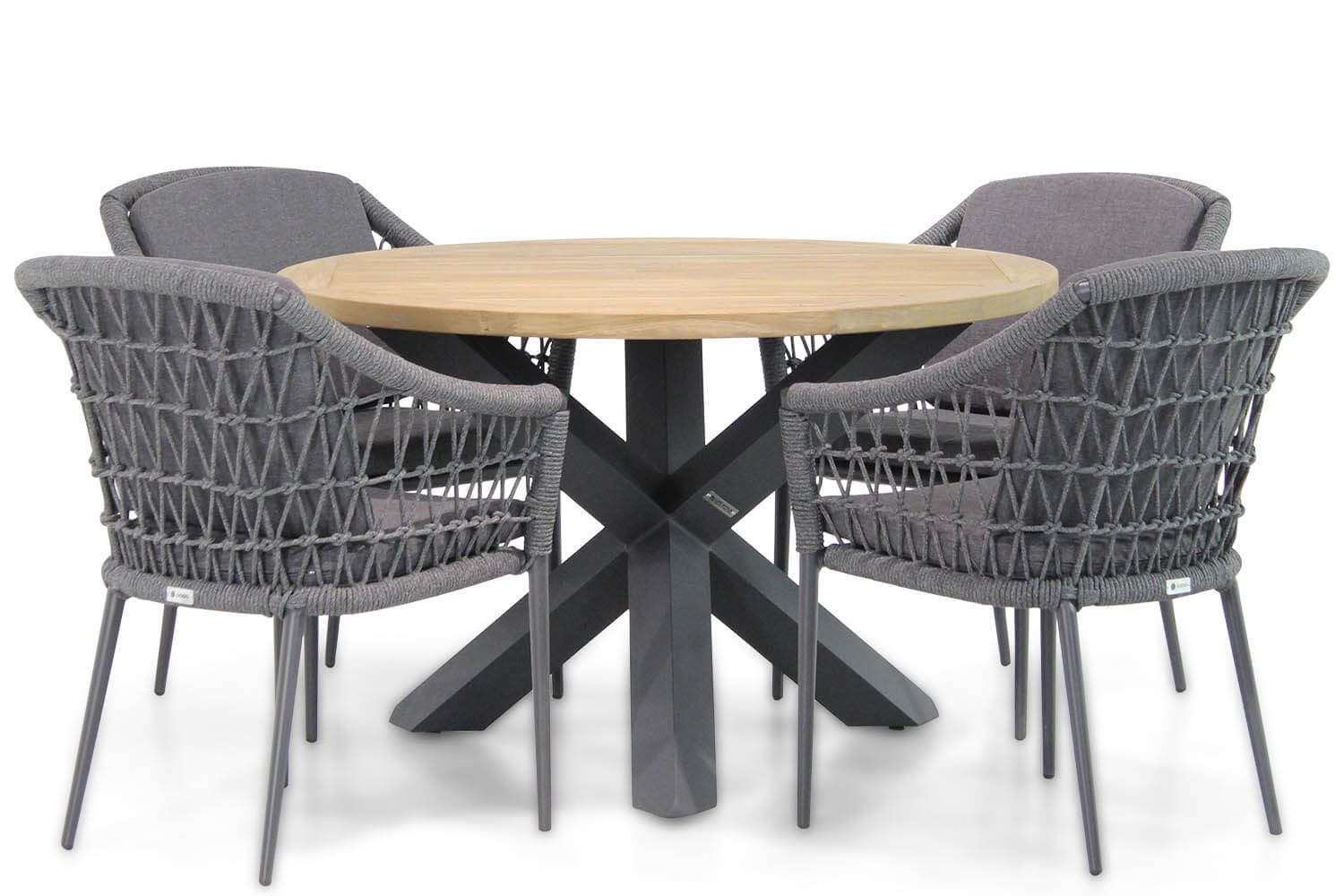 Coco Dalice/Rockville 120 cm Round Dining Set 5-Piece