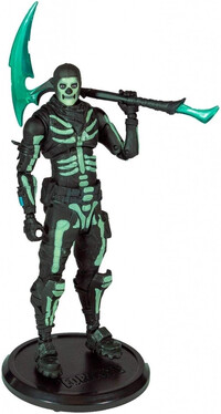 McFarlane Toys Fortnite - Green Glow Skull Trooper Action Figure