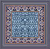 Bassetti MIRA tafelkleed van 100% katoen, keperstof in de kleur blauw B1, afmetingen: 110x110 cm