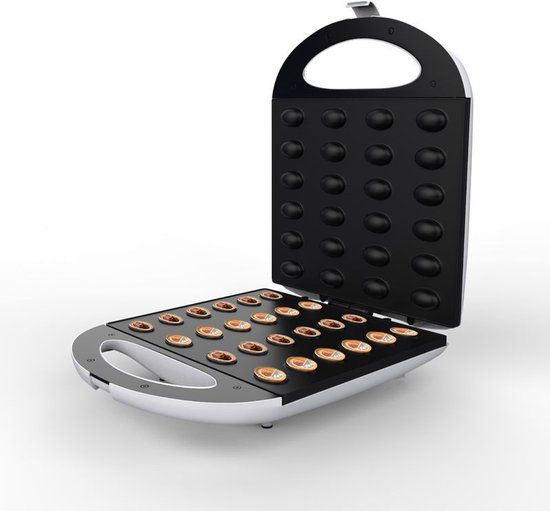 Brock Electronics Brock Elektrische Notenkoekjes Maker 1400W – Oreshki / Oreshnitsa Walnoot Koekjesmachine – Voor 24 Halve Schelpen – Antiaanbak & Cool Touch