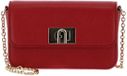 FURLA 1927 Mini Crossbody Bag Ruby Rood Leren Schoudertas