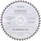 Metabo Lame de scie circulaire | Aluminium Cut Prof | 190x30mm | Z52 FZ/TZ 5° neg