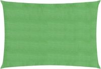 vidaXL Zonnezeil 160 g/m² 2,5x4 m HDPE Lichtgroen