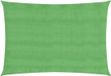 vidaXL Zonnezeil 160 g/m² 2,5x4 m HDPE Lichtgroen